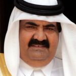 Mantan Emir Qatar, Sheikh Hamad bin Khalifa Al Thani, meninggal dunia pada Minggu (12/7) di usia 74 tahun. (REUTERS/B Mathur)