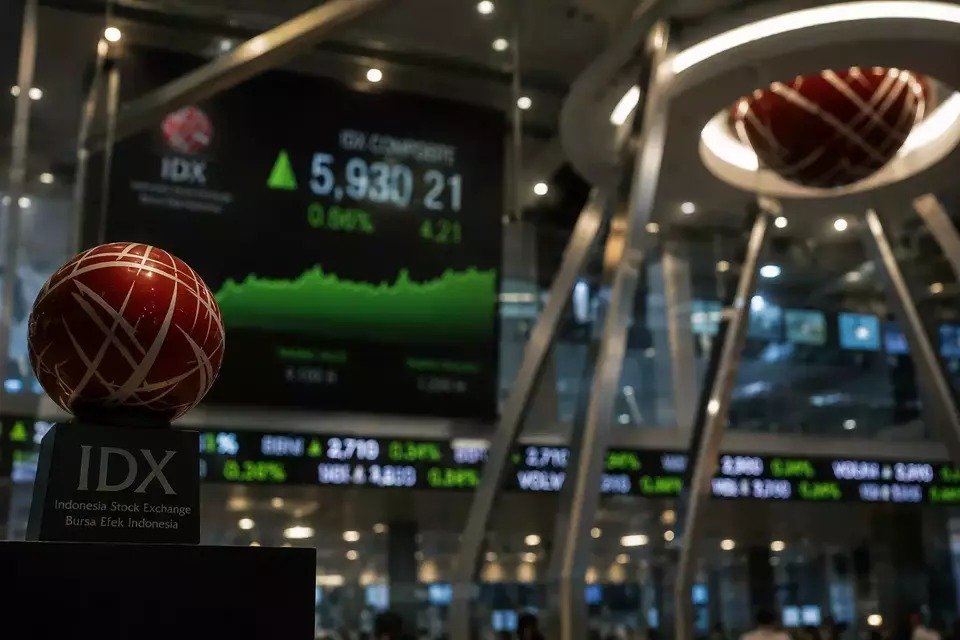 IHSG. (Ilustrasi oleh AI)